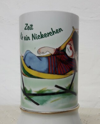 Kaffee-/Teetasse mit Spruch ''Zeit für ein Nickerchen''