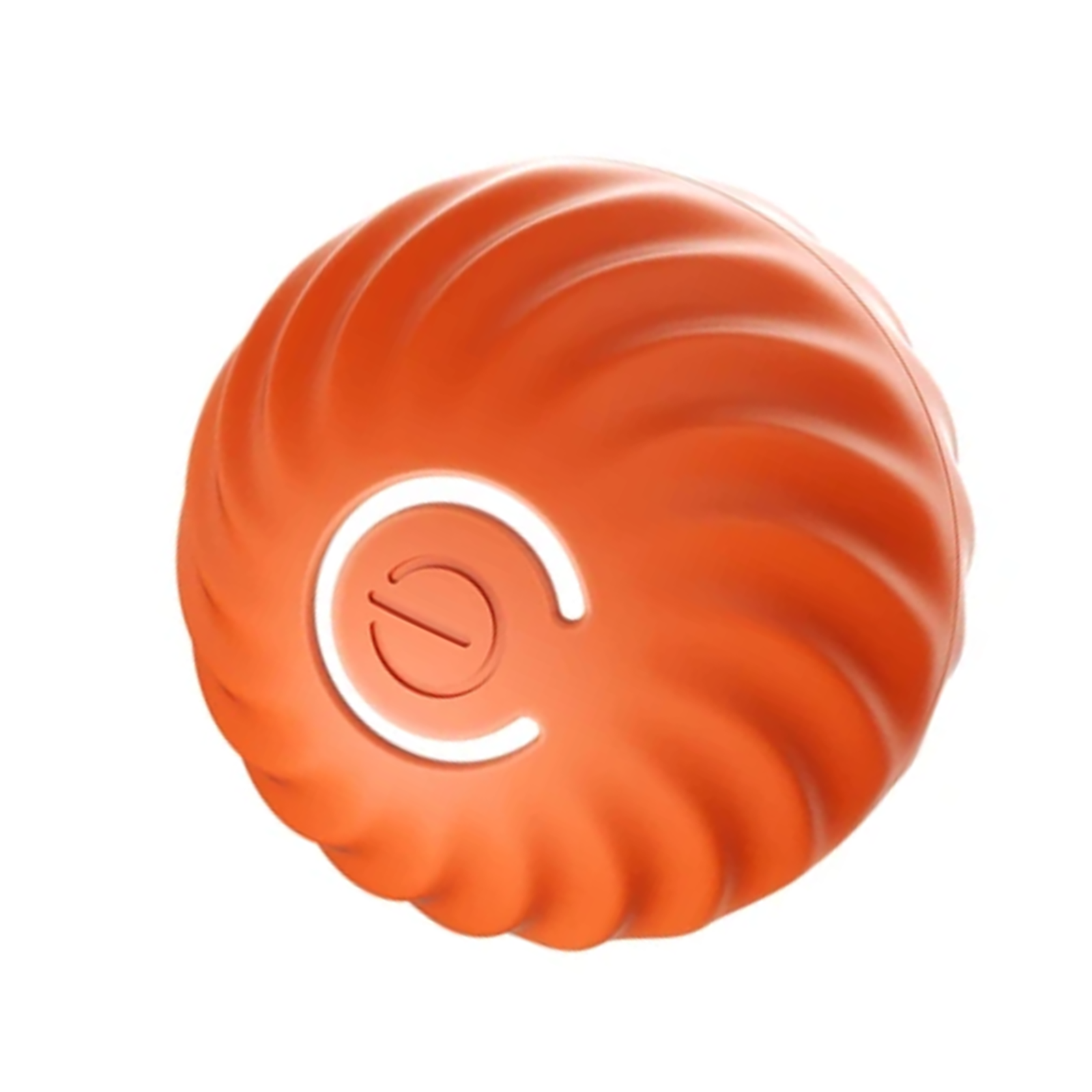 Orange TPR Gravity Jump Ball Replacement Shell Dog Toy Accessory