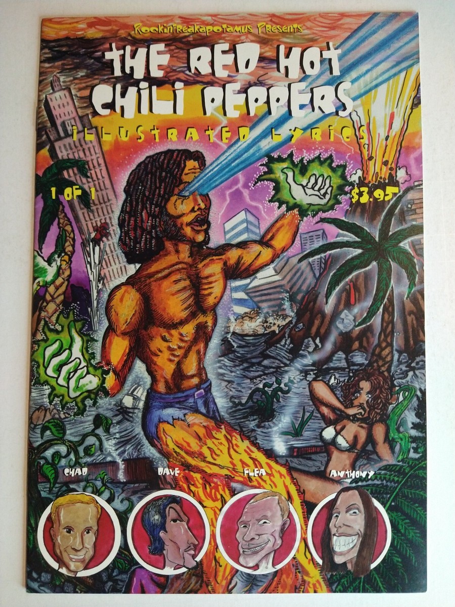 108works　RED HOT CHILI PEPPERS Rockinfreakapotamus Presents The Red Hot Chili Peppers Illustrated