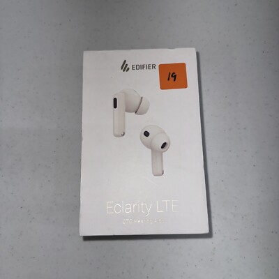 Edifier Eclarity LTE OTC Hearing Aids New In Box