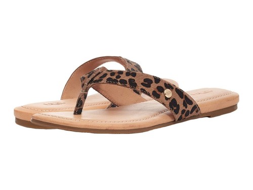 ugg leopard print flip flops