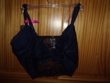 NEW MAIDENFORM BRALETTE - NAVY BLUE - MEDIUM - RETAILS 32.00   AB-52 