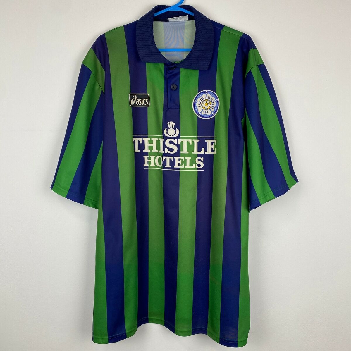 90s OLD ASICS Leeds United AFC スウェットシャツ - ウェア 90s OLD ASICS Leeds United AFC スウェットシャツ - ウェア
