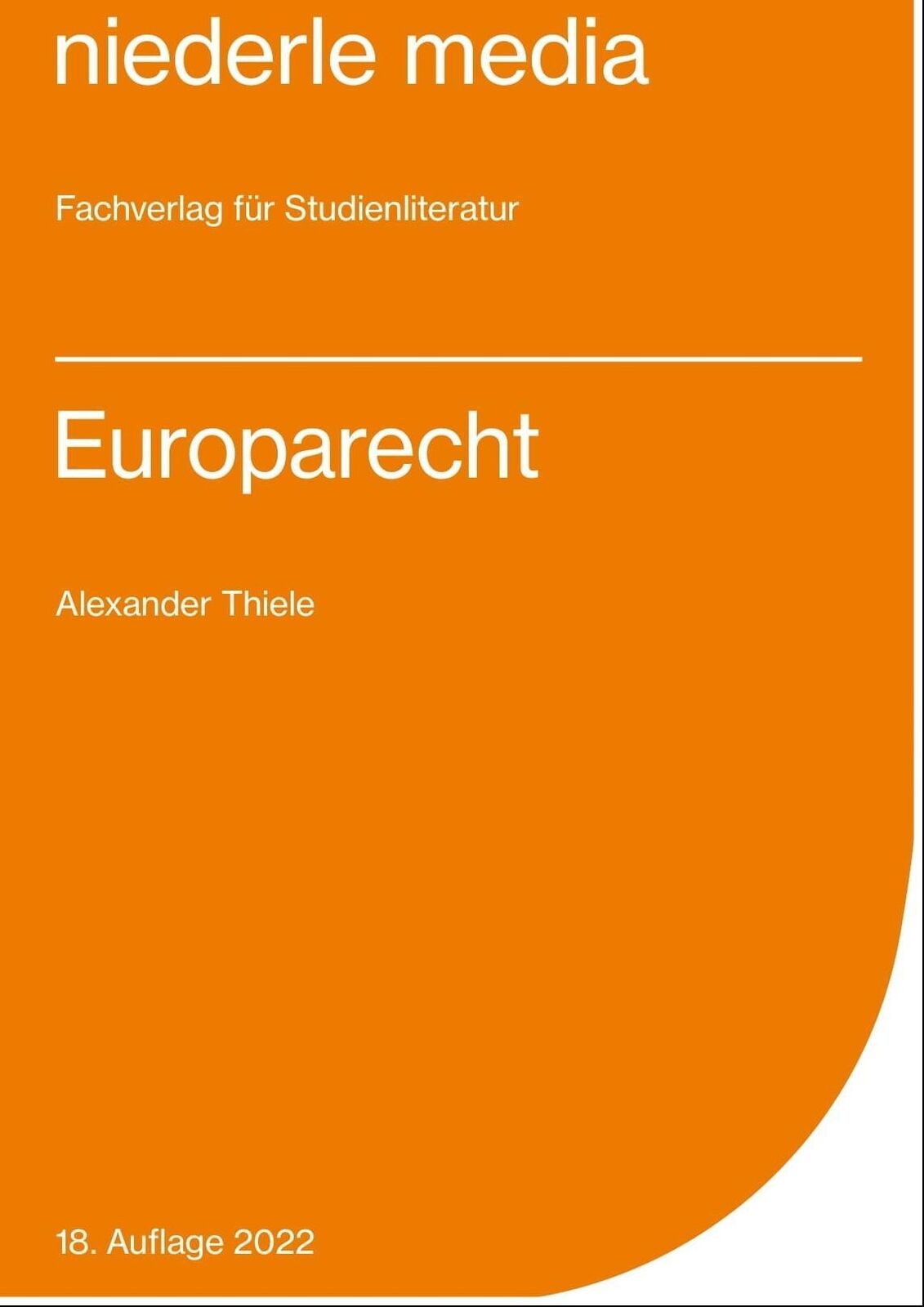 Thumbnail - Europarecht Alexander Thiele