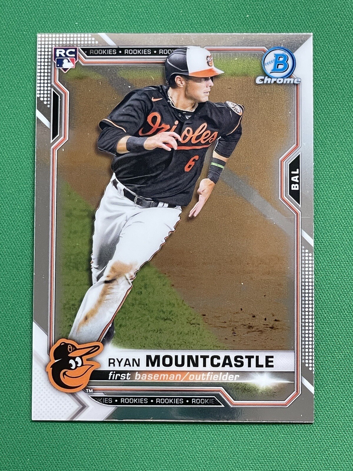 2021 Bowman Chrome RYAN MOUNTCASTLE RC #64