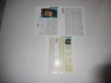 Krell KSA-100 Audiophile Amplifier Review, 3 Pages, 1994, Full Test, Specs