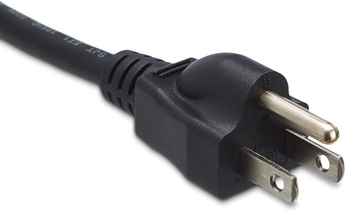 3 Prong AC Power Cord Cable US Plug for Laptop PC Desktop Monitor Printer - Picture 3 of 5
