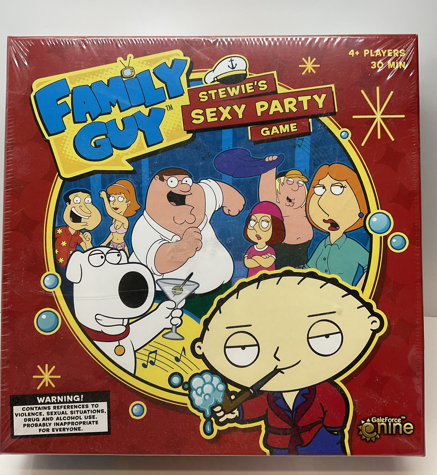BRAND NEW SEALED Family Guy - Stewie's Sexy Adult Party Board Game. 4 + Players