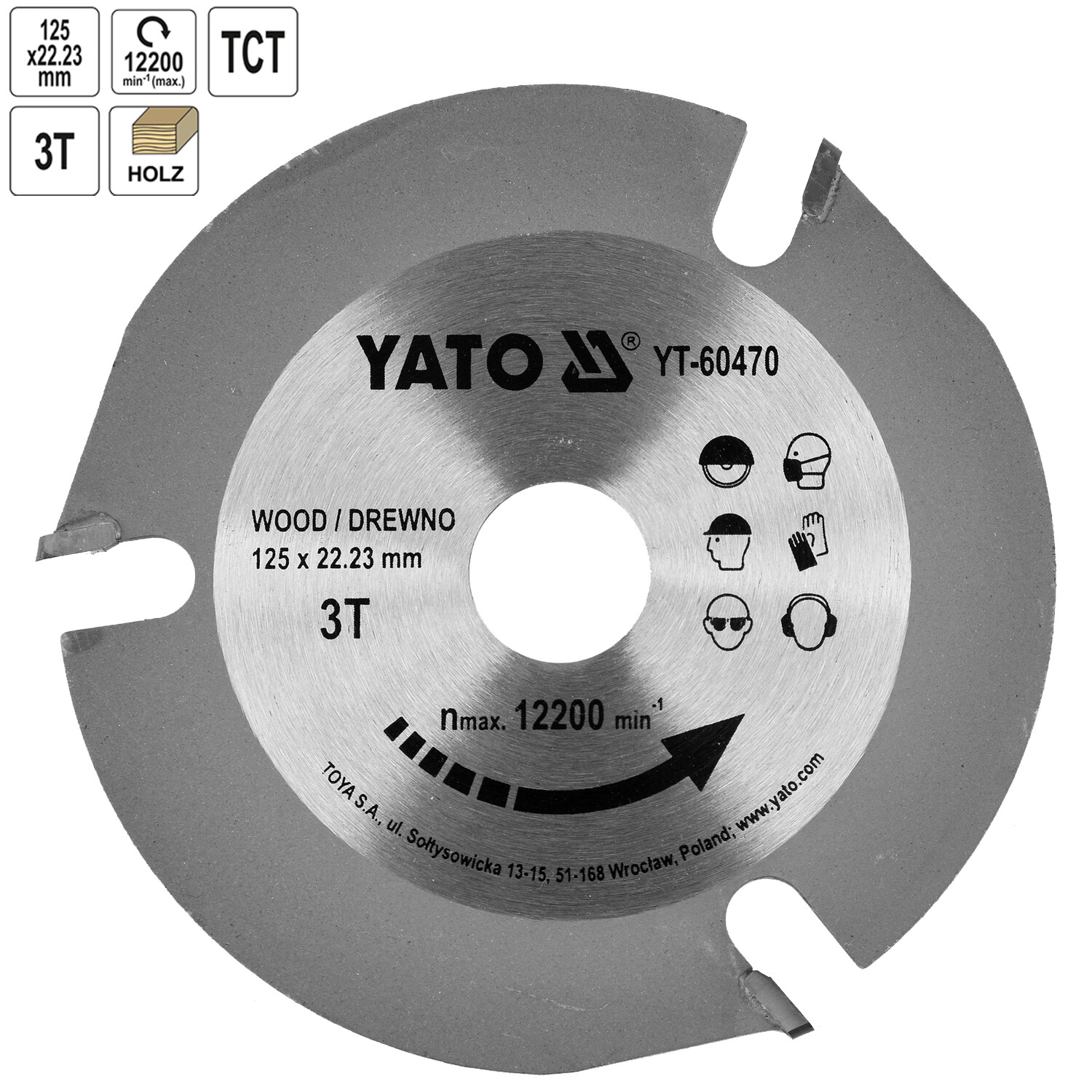 Circular Saw Blade HM Saw Blade Hand Circular Saw Wood PVC Aluminium