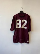 Vintage Champion Mesh Football Jersey Shirt Large Maroon 82 Made USA 80s
