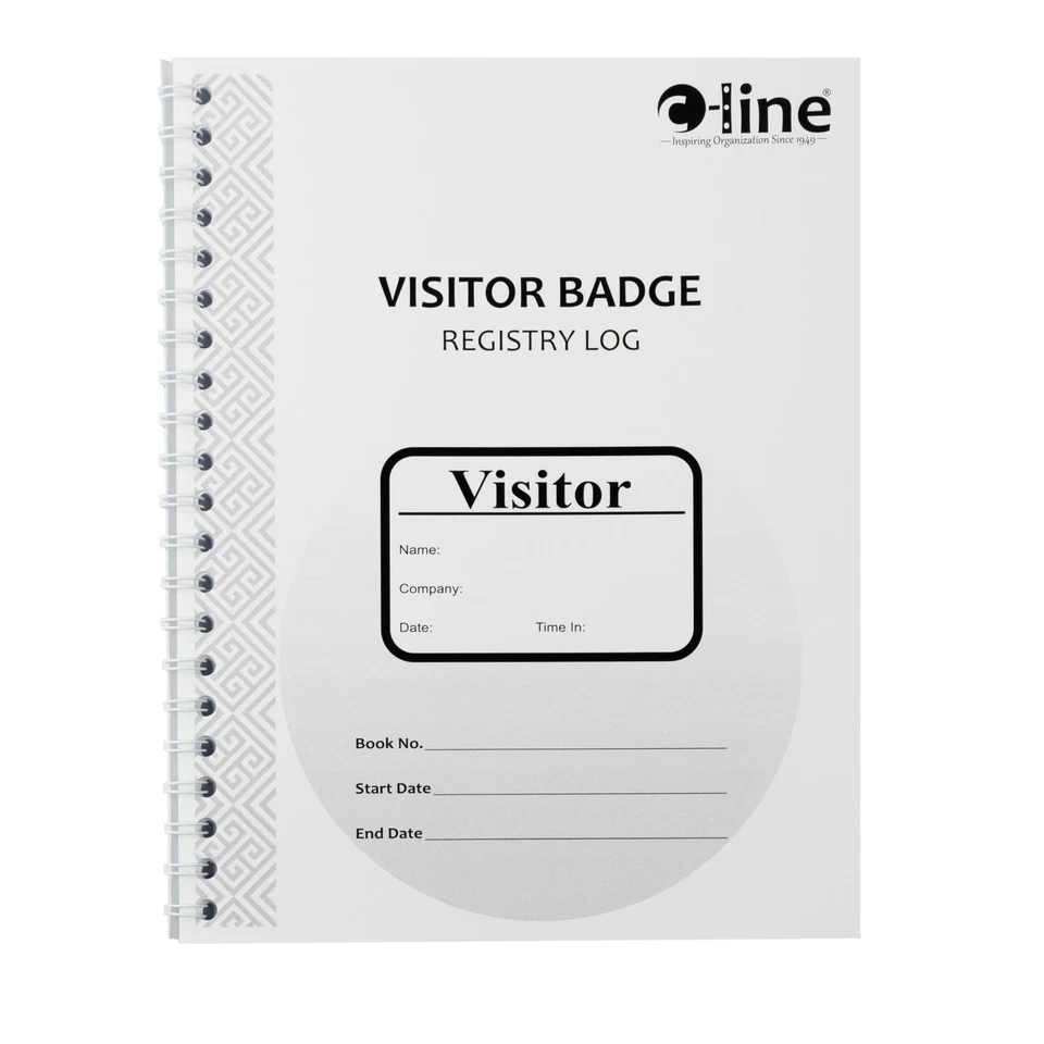 Visitor Sign-in Register Book With Carbonless Copy For Office Tracking - Image 4 of 4
