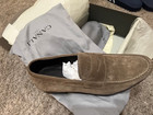 Canali light brown suede  Loafer Shoes NEW with Box Size 42  US 9 — photo 6