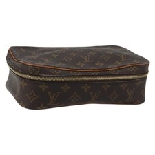 LOUIS VUITTON Monogram Trousse Boite Cosmetic Pouch M47640 LV Auth 190704