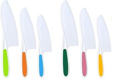 Knives for Kids, 6-Piece Kitchen Cooking and Baking Knife Set, Children's Knives