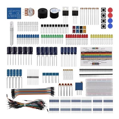 Elektronik Komponente Basic Starter Kit + Widerstand Kompatibel mit