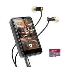 R1 HiFi MP3 Player with Bluetooth 5.1 Hi-Res Audio Certified DSD 256 Native T...