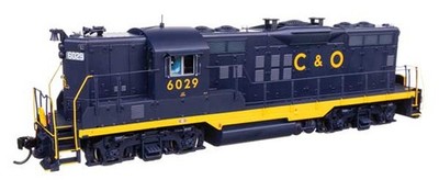 Walthers Proto 920-42727 HO EMD GP9 Ph II LokSound5 C&O #6029