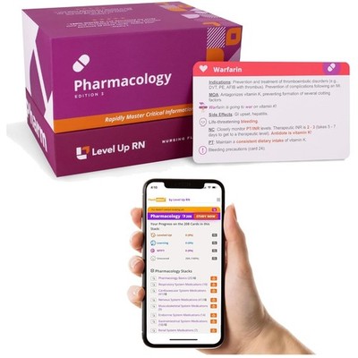 Nursing School Essentials - Pharmacology Flash Cards