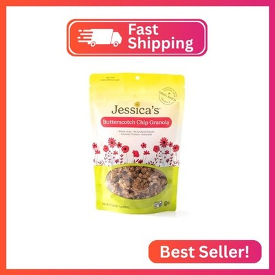 Jessica s Butterscotch Chip Granola - Handmade, Gluten-Free, Whole Grain, 11oz