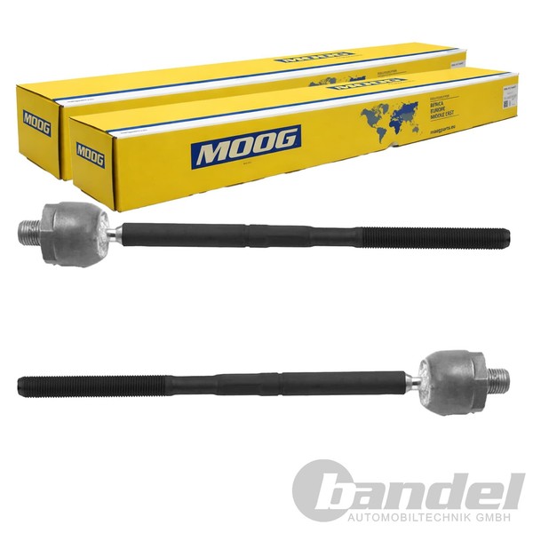 2X Moog Axialgelenk Spurstange Lenkstange Vorne Passend FüR BMW 2 3 4-image
