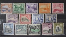 A4325  Cyprus 1938 King George VI group of Mint stamps to 45piastre cat £150+
