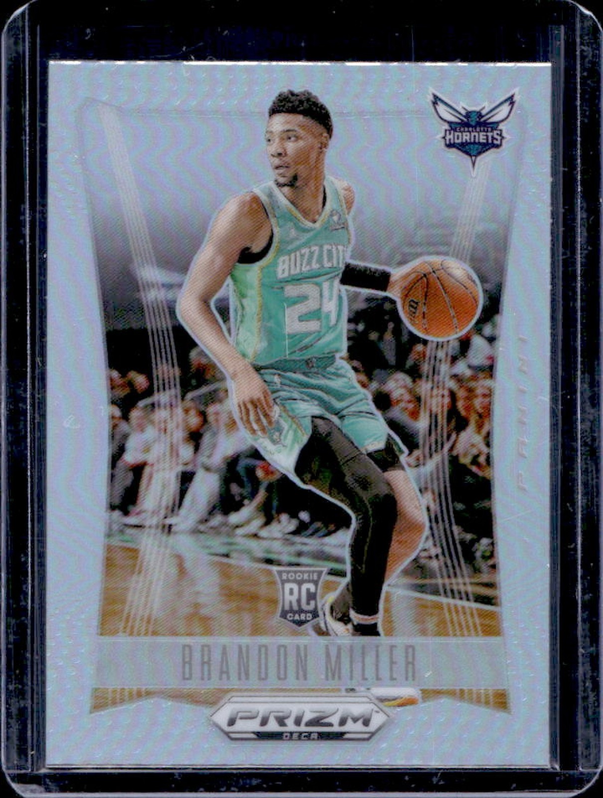 2023-24 Prizm Deca Brandon Miller RC Silver Rookie #205 Hornets