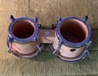 Latin Percussion LP Bongos Mini Hand Drum 🥁 Bongo Wooden Instrument Music Drums — photo 6