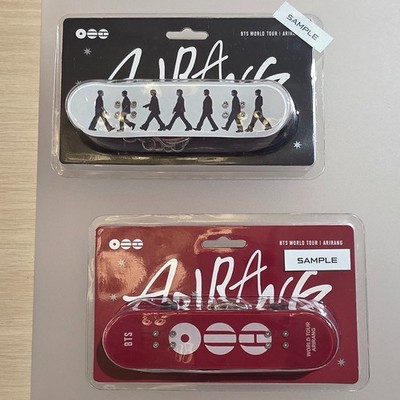 BTS ARIRANG Mini Skateboard Keyring Official Pop-Up Store Limited
