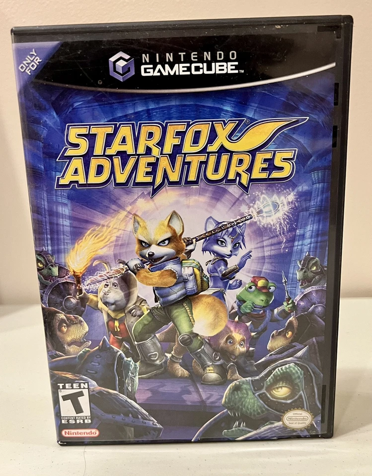 Starfox Adventures GameCube Game CIB & 2002 Game Tip Toilet Paper Nintendo RARE! - Image 2 of 4