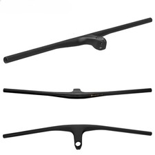 MTB Bicycle Carbon Integrated Handlebar 28.6mm -13 Degree 780mm Stem 70-100mm