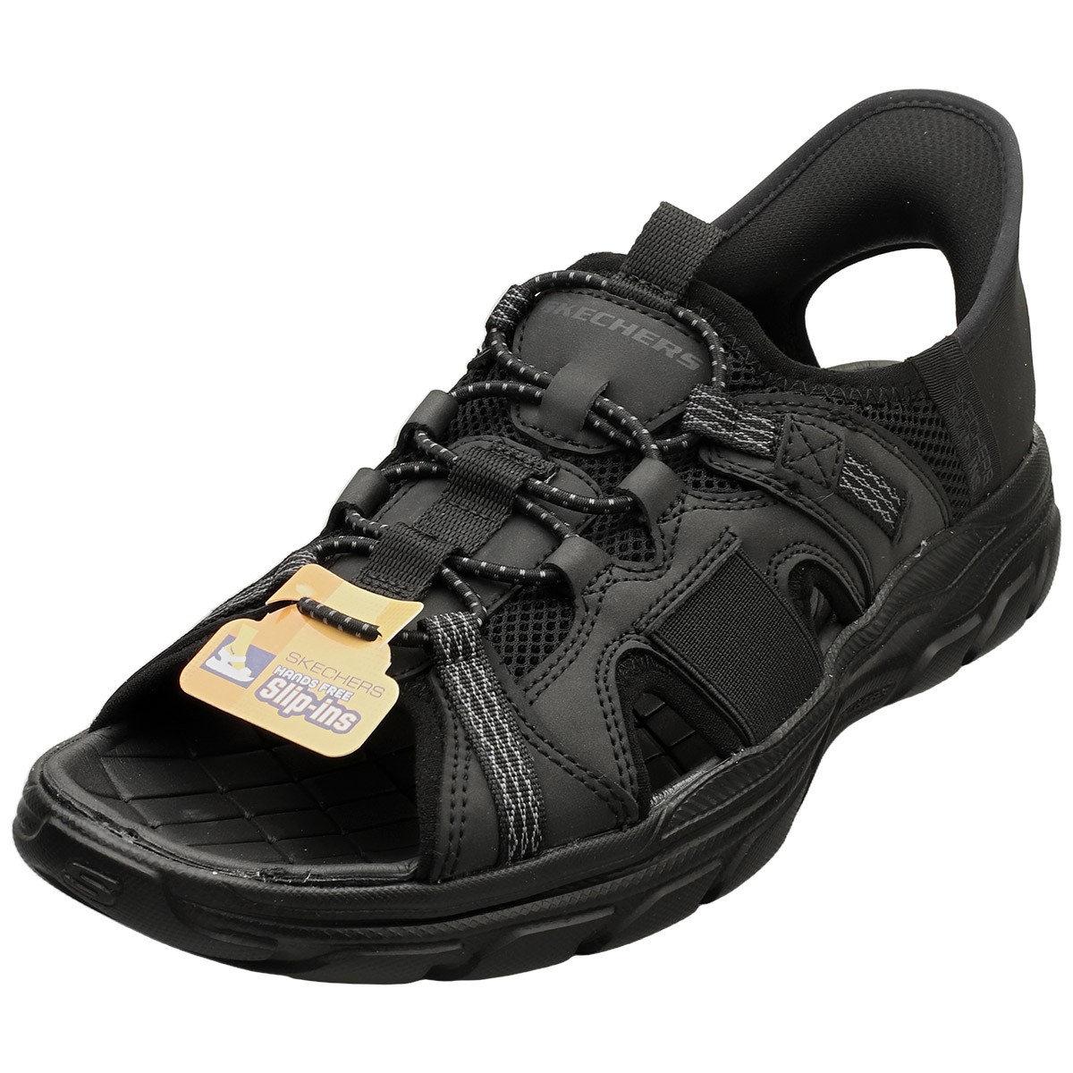 Shoe Skechers Sandals Mens Black Shoes Skechers Sandals Buy