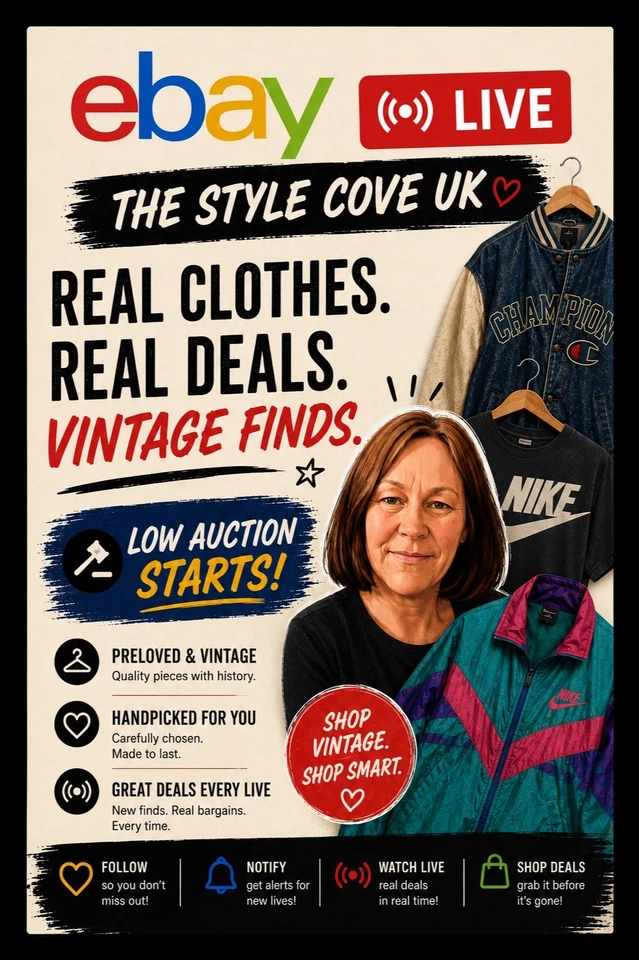 Men's and Women's branded, vintage and pre loved clothing