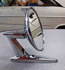 Yankee 2532-2 Chrome Side Mirror 1950s 60s Classic Car Hot Rod Broken Glass