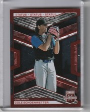 2023 PANINI ELITE #10 COLE SCHOENWETTER ROOKIE RC CINCINNATI REDS 137/199 7265