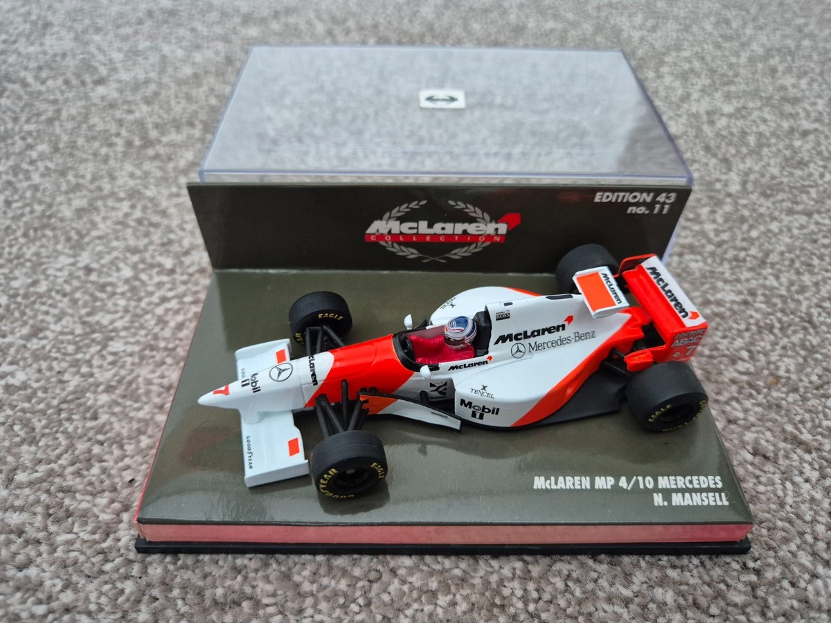 PMA 1/43 マクラーレン・MP4/10 メルセデス　N.マンセル　希少 MINICHAMPS 1/43 MCLAREN MERCEDES MP4/10 NIGEL MANSELL 1995 F1