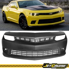 Fits 14-15 Chevy Camaro SS Style Front Bumper Cover Conversion w/ Fog Lights PP