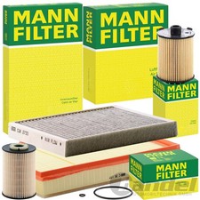 MANN FILTERSET passend für VOLVO S60 S80 II V60 I V70 III XC60 I XC70 II D2/3/4