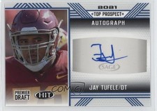 2020 Sage Hit 2021 Top Prospect Auto Blue Jay Tufele #21JT2 Auto 0rd2