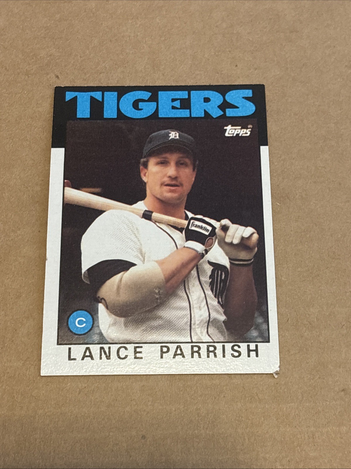 1986 Topps #740 Lance Parrish Detroit Tigers NM-MINT