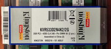 Kingston ValueRAM 2 x 1GB DIMM 533 MHz DDR2 Memory KVR533D2N4K2/2G