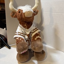 Texas Longhorn Steer Build-A-Bear 11 Plush Bevo Jersey BAB