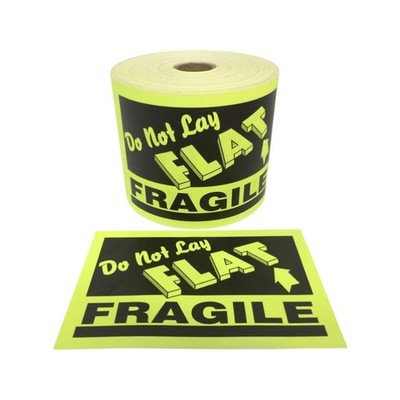 4x6 Fragile / Do Not Lay Flat Labels YL Shipping Pallet Stickers (2) RLS 200 EA