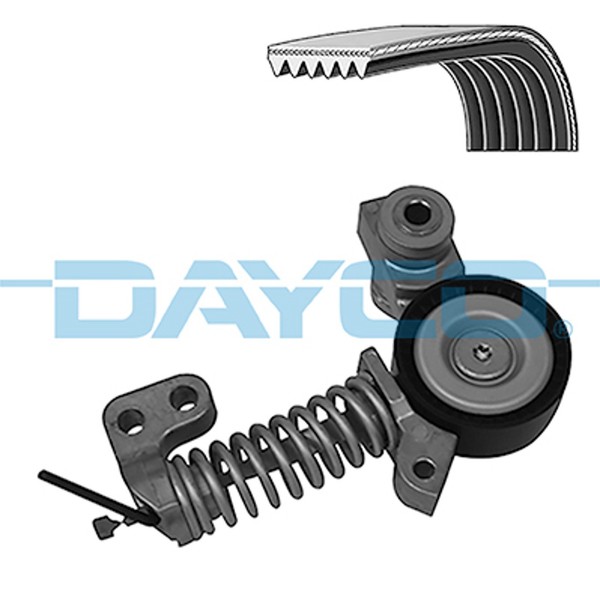 Keilrippenriemensatz KPV1223 FüR Volvo V90 2 235 XC60 246 S90 234 XC90 256 XC40-image