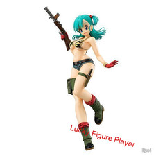Sexy Uniforme Militar Dragón Bulma Pvc Estatua Modelo Pvc Figura Decoración Modelo