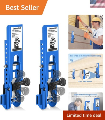 #ad #ad Effortless Siding Gauge Tools for Fiber Cement Precision Mounting Kit in Blue $44.99