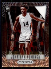 2021 Panini Prizm Draft Picks #5 Jonathan Kuminga Flashback Prizms Silver