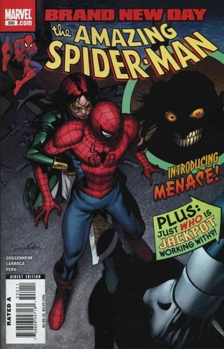 Amazing Spider-Man, The #550 VF; Marvel | Brand New Day Menace - w/Bag+Board