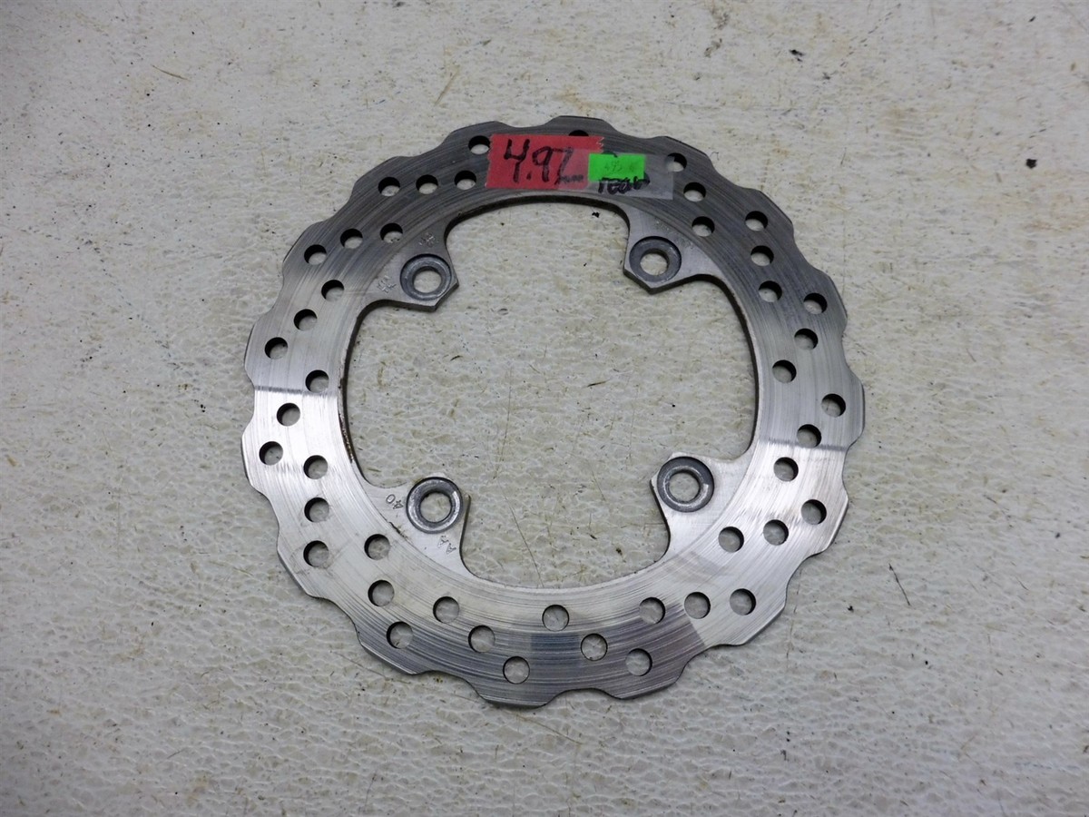 2008 Kawasaki Ninja ZX10R ZX 1000 K495-4. rear brake rotor 2008 Kawasaki Ninja ZX10R ZX 1000 K495-4. rear brake rotor