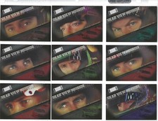 2011 Main Event R V MIRROR BRUSHED METAL Complete 10 card set-Straight to pages!