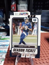 2021 Panini Contenders Draft Picks #89 Jordan Love 2nd Year Card Green Bay H